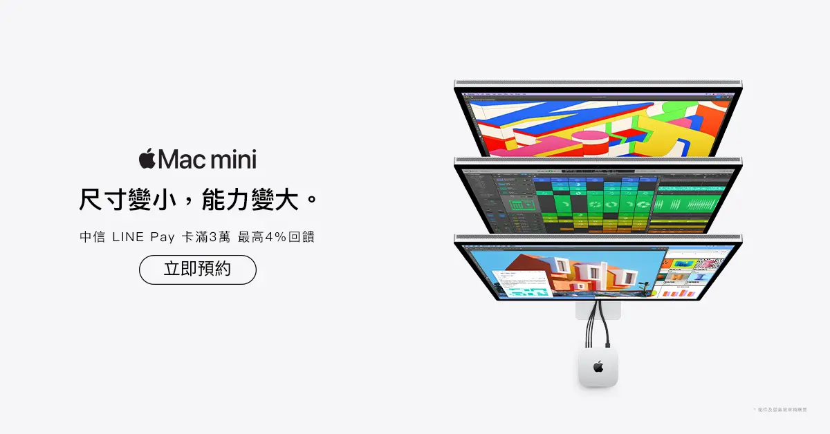 Mac mini預約